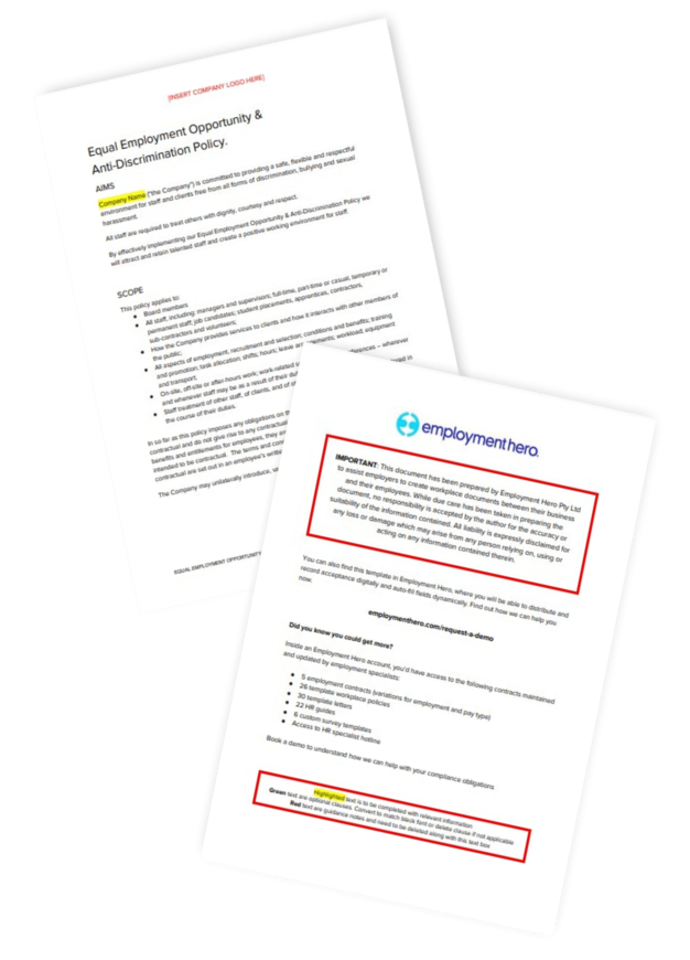 Equal Employment Opportunity & Anti-Discrimination Policy