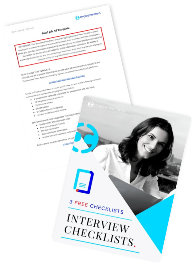 Interview Checklists: 3 Free Checklists