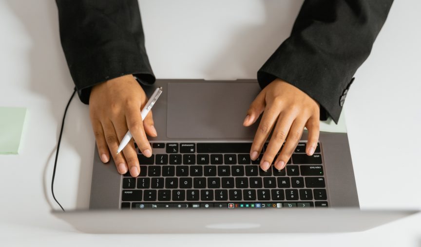 image of a woman on a computer - march 2020 product update