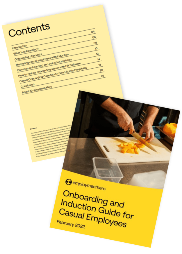 Onboarding and Induction Guide for Casual Employees