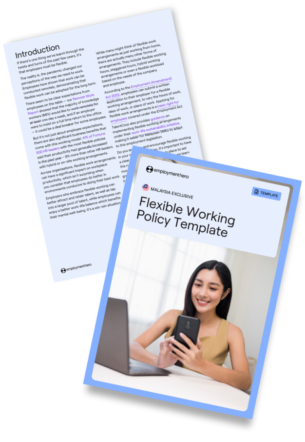 Flexible Working Policy Template MY