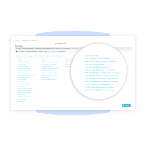 Statutory Reporting