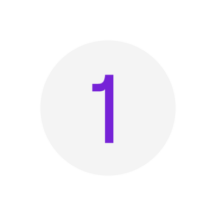 Number 1 graphic