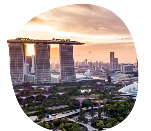 Singapore city view