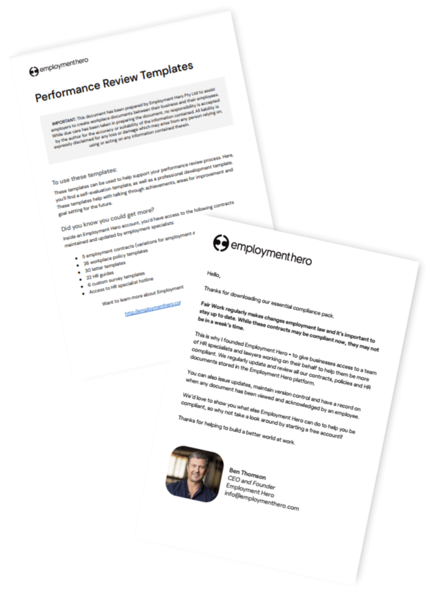 Performance Review Templates