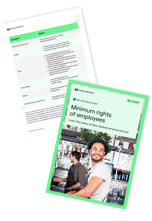 Minimum rights of employees