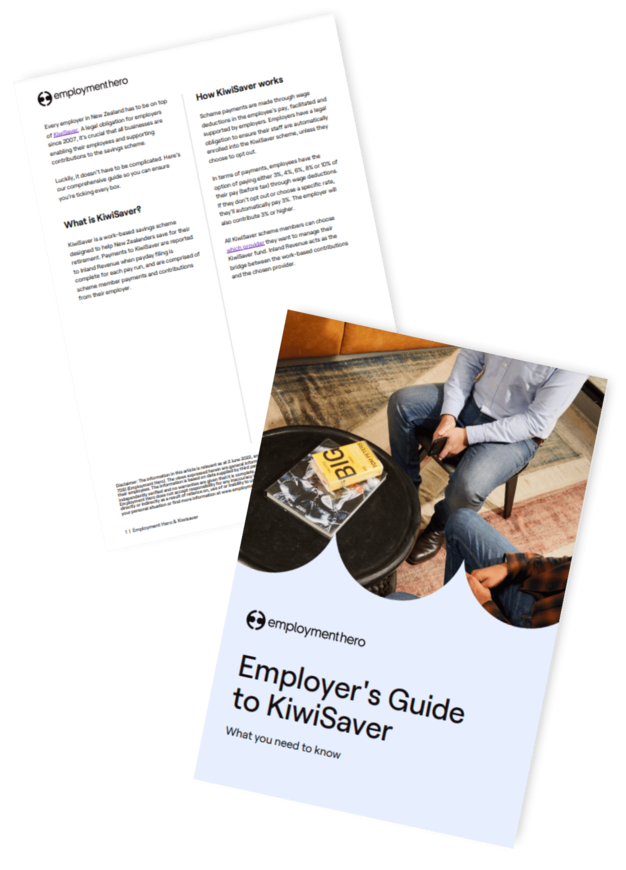 Employer's Guide to KiwiSaver
