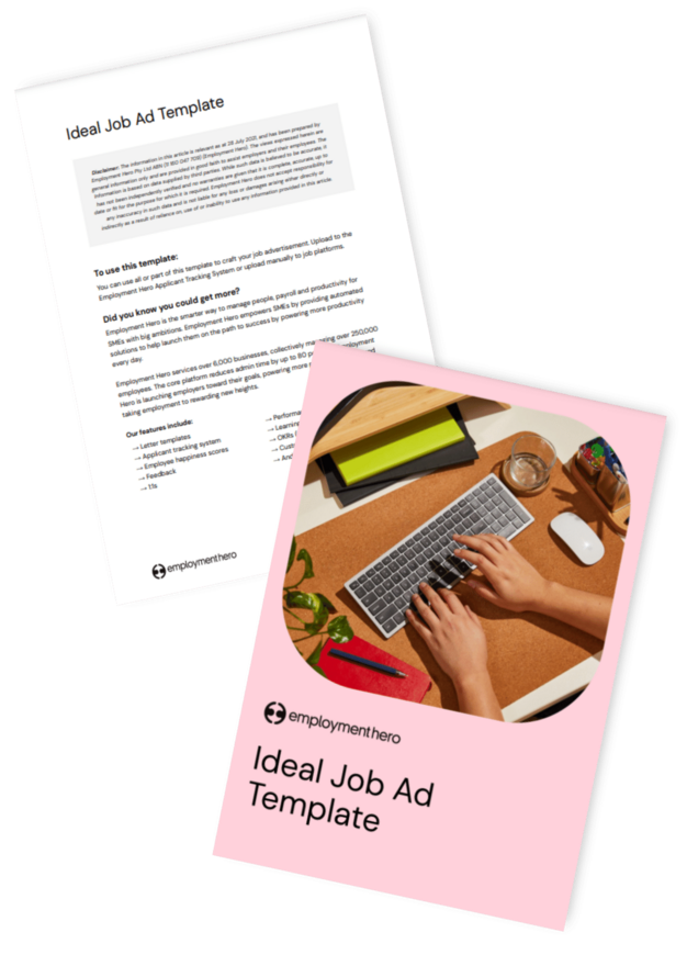 Ideal Job Ad Template