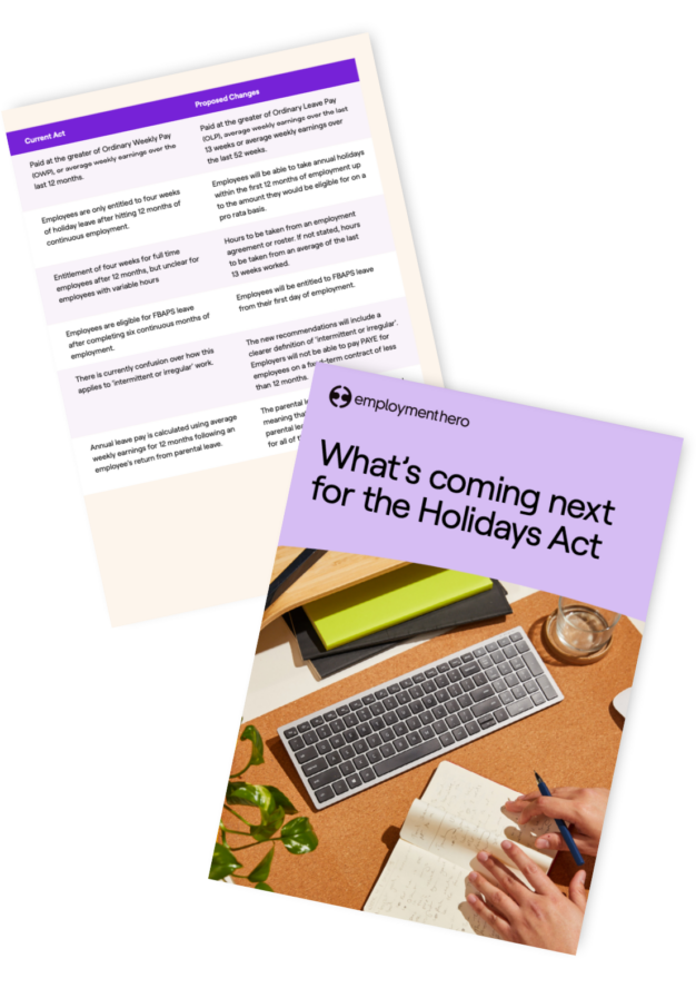 What's coming next for the Holidays Act
