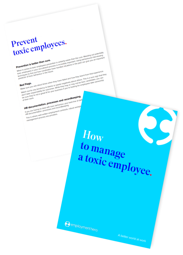 How to Manage a Toxic Employee