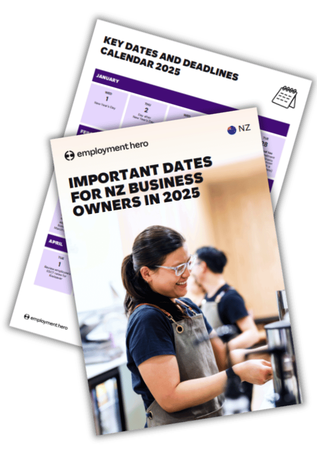 Preview image of 2025 NZ important dates calendar for NZ businesses