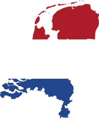 Netherlands map outline