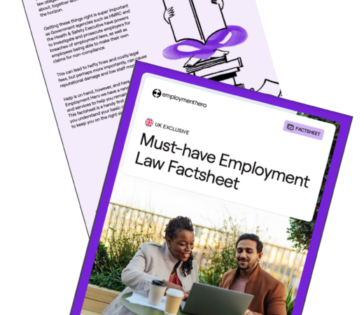 Front page of Must-have Employment Law Factsheet