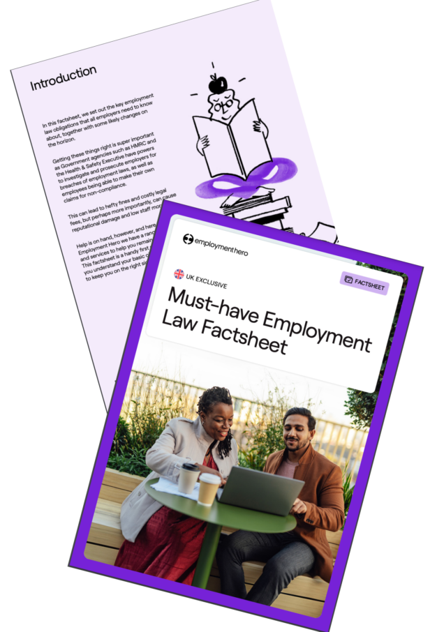 Front page of Must-have Employment Law Factsheet