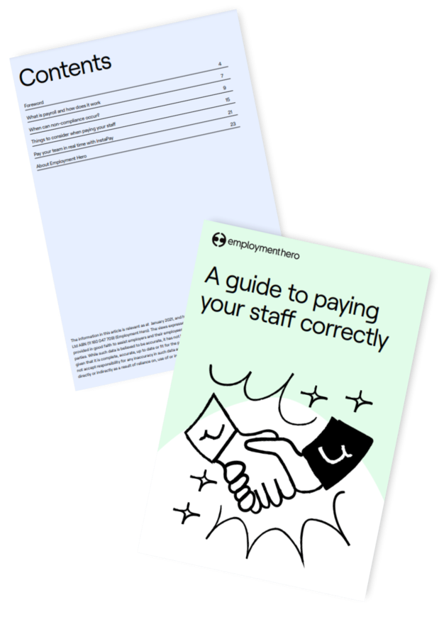 A guide to paying your staff correctly