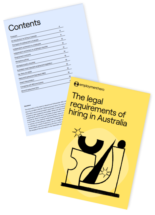 The legal requirements of hiring in Australia