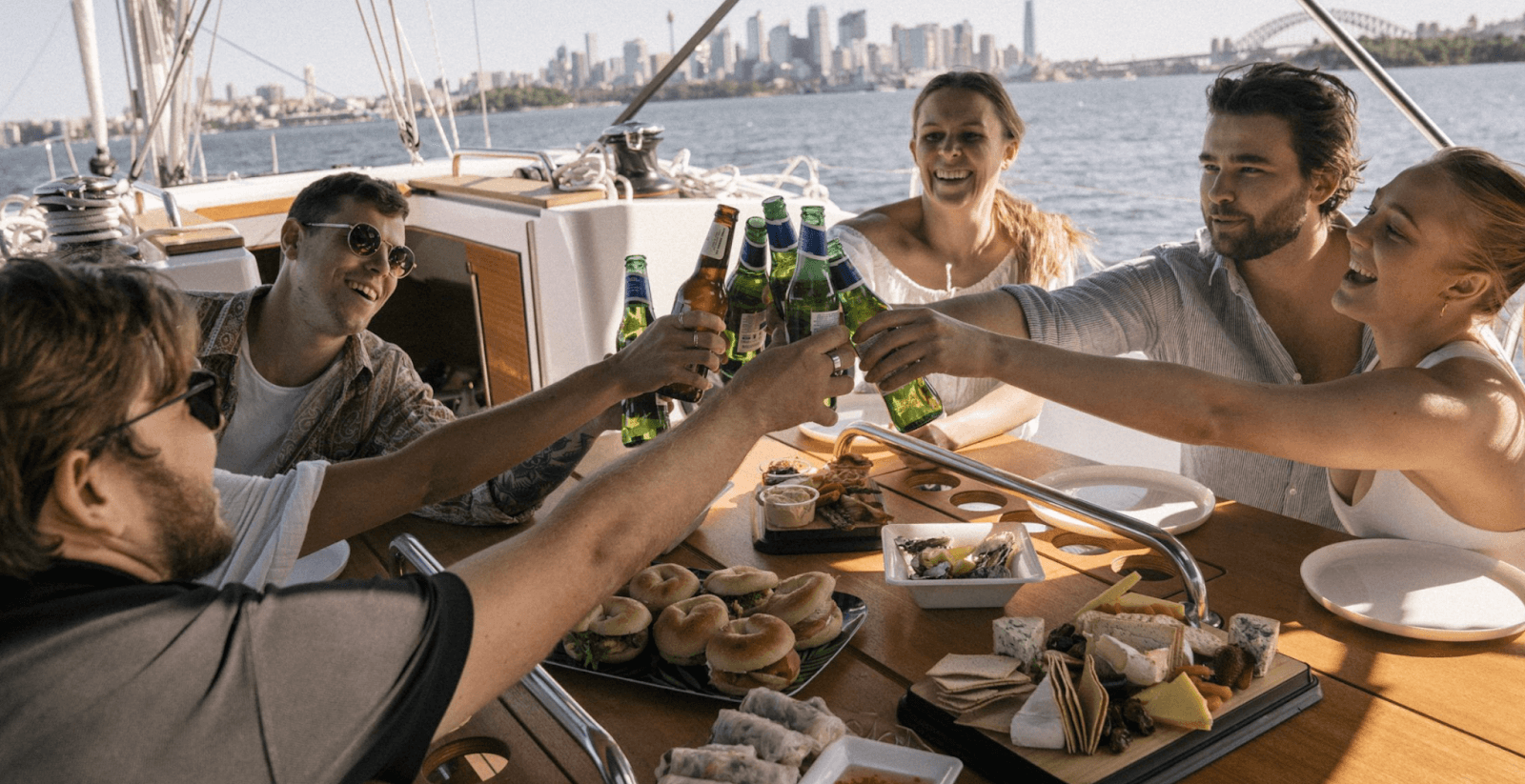 image of a team sailing sydney 