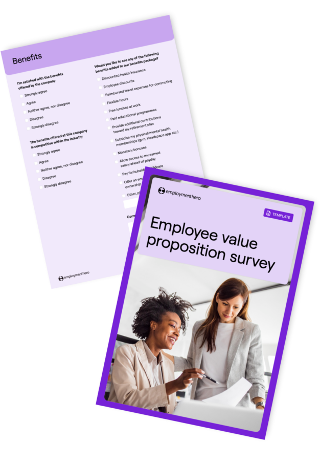 Employee value proposition survey