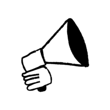 megaphone graphic