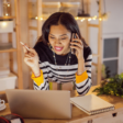 image of a woman at managing public holidays and business closures over the holiday season